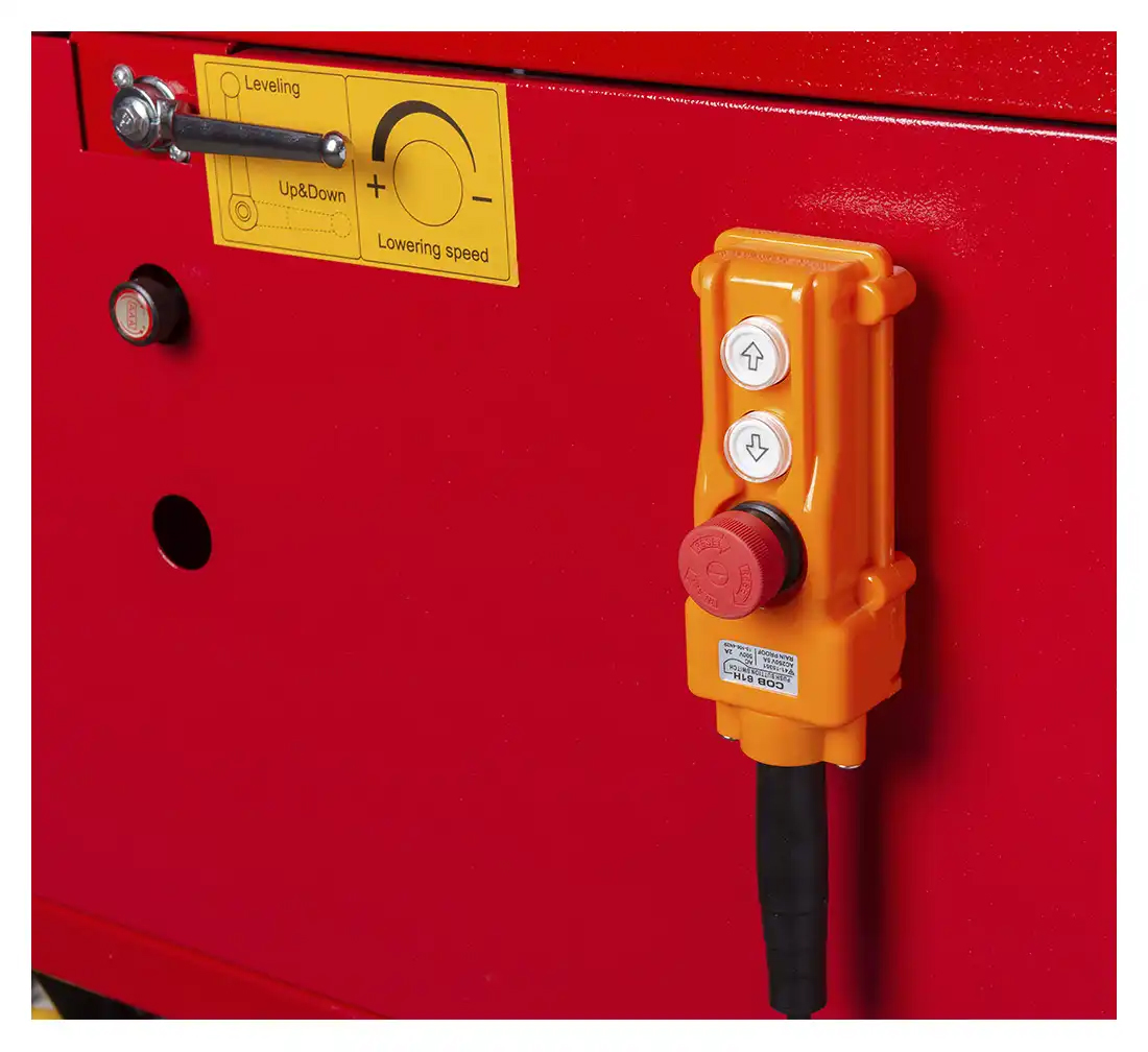 Table élévatrice mobile à ciseaux pour batteries, boîtes de vitesses et moteurs 230V 1T - REDATS LE-200 – Image 9