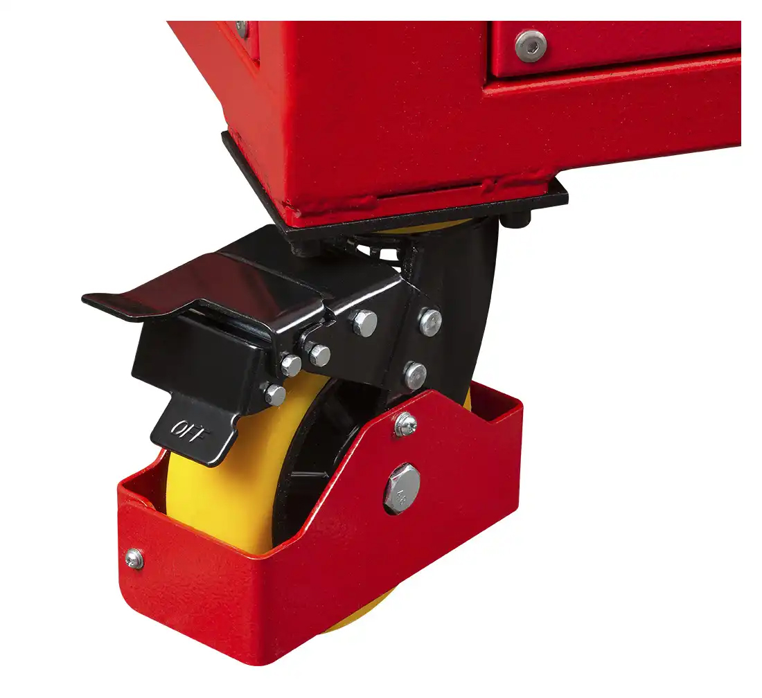Table élévatrice mobile à ciseaux pour batteries, boîtes de vitesses et moteurs 230V 1T - REDATS LE-200 – Image 12