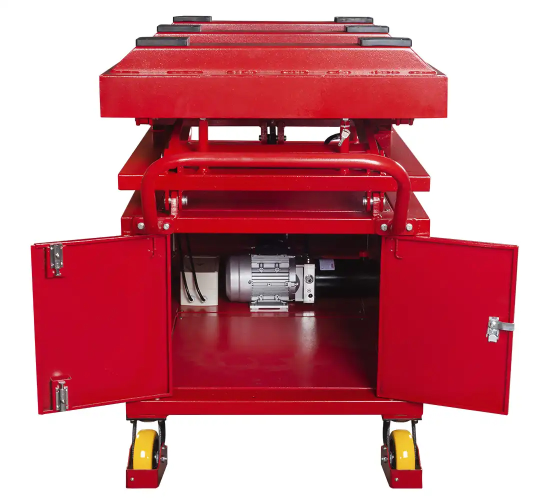 Table élévatrice mobile à ciseaux pour batteries, boîtes de vitesses et moteurs 230V 1T - REDATS LE-200 – Image 7